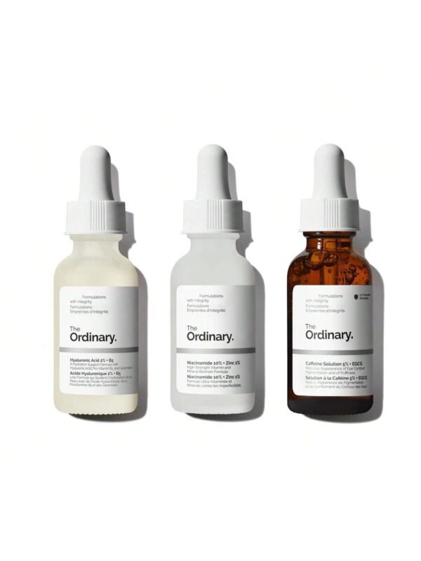 1-22.jpg The Ordinary Most Loved Collection For Even Skin Tone and Texture - Skin Care Bundle Set - Hyaluronic Acid 2% + B5, Niacinamide 10% + Zinc 1%, Ordinary Caffeine Solution 5% + EGCG