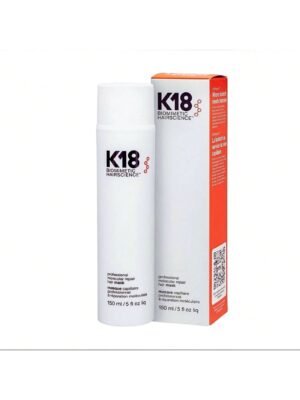 K18 Leave-In Molecular Hair Mask, 150ml Repairs Dry or Damaged Hair, Reverse Hair Damage from Bleach, Color, Chemical Services & Heat