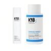 K18 Damage Shield Protective Shampoo + Leave-In Molecular Hair Mask Set, Reduces Frizziness & Tangles, Maintains Hair Health, Repairs Dry or Damaged Hair