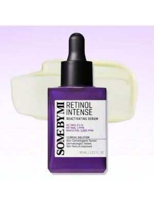 Korean Retinol Serum with Bakuchiol | Anti-Aging Face Serum for Wrinkles, Pore Minimizing & Skin Refining | 30ml Gentle Formula, Firming | Friendly to sensitive skin