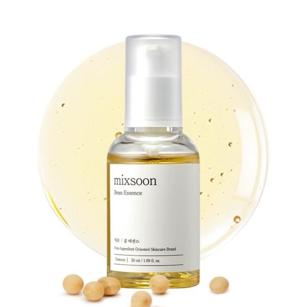 MIX SOON Bean Essence Exfoliating Hydrating Korean Skin Care Glass skin Hyaluronic Acid Serum 1.69 Fl Oz (Pack of 1)