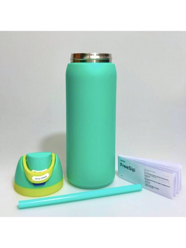 OWALA 32OZ Water Bottle With Straw, Insulated Stainless Steel Tumbler, 24hrs Cold, Lock Lid, for Sports Travel School