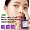 Skincare Set: AHA BHA PHA 30 Days Miracle Toner (150ml) + Retinol Intense Reactivating Serum (30ml) – Refines Skin Texture,Korean Skin Care with Salicylic Acid, 2% Niacinamide, Bakuchiol, Suitable for All Skin Types