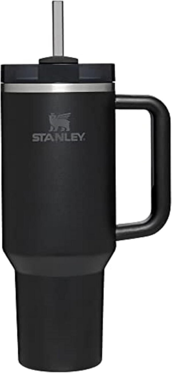 STANLEY Quencher H2.0 Tumbler with Handle and Straw 40 oz | Flowstate 3-Position Lid | Cup Holder Compatible for Travel | Insulated Stainless Steel Cup