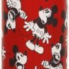 Disney Mickey Mouse All-Over Character Print Red 40 Oz Stainless Steel Water Bottle