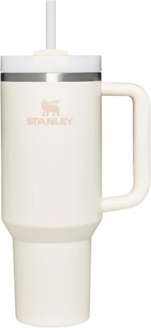 STANLEY Quencher H2.0 Tumbler with Handle and Straw 40 oz | Flowstate 3-Position Lid | Cup Holder Compatible for Travel | Insulated Stainless Steel Cup