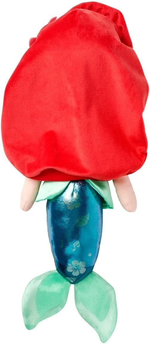 Disney Official Princess Plush Doll, Ariel from The Little Mermaid, Medium 14 Inches, Soft Plushy with Embroidered Features, Princess Toys for Girls, Disney Dolls, Stuffed Animals for Girls