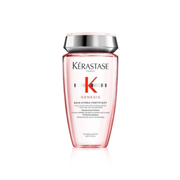 Kerastase Genesis Hydra-Fortifiant Shampoo For Weak or Damaged Hair - Anti-Breakage & Strengthening, Hydrates Hair, Silicone-Free