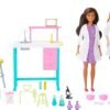 Barbie Careers Playset, Science Lab with 2 Scientist Fashion Dolls, Bench & 10+ Accessories (Amazon Exclusive)