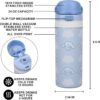 SANRIO Cinnamoroll AOP Character 24 Oz. Vacuum Sealed Stainless Steel Water Bottle