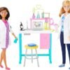 Barbie Careers Playset, Science Lab with 2 Scientist Fashion Dolls, Bench & 10+ Accessories (Amazon Exclusive)