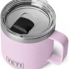 YETI Rambler 14 oz Ceramic Lined Stackable Mug, Vacuum Insulated, Stainless Steel with MagSlider Lid