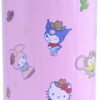 SANRIO Hello Kitty & Friends All-Over Character Print Pink 24 Oz Stainless Steel Water Bottle