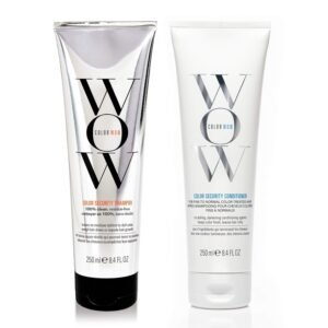 COLOR WOW Dream Clean Duo - 100% clean, sulfate-free COLOR SECURITY SHAMPOO and weightless COLOR SECURITY CONDITIONER| Achieve Super Glossy, Hydrated Hair