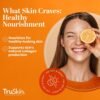 TruSkin Vitamin C Serum For Face – Anti Aging Face Serum with Vitamin C, Hyaluronic Acid, Vitamin E – Brightening Formula – Improve Appearance of Dark Spots, Tone, Fine Lines & Wrinkles, 2 Fl Oz