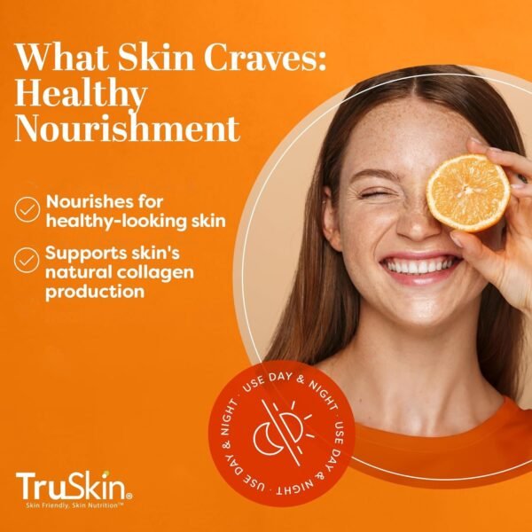 TruSkin Vitamin C Serum For Face – Anti Aging Face Serum with Vitamin C, Hyaluronic Acid, Vitamin E – Brightening Formula – Improve Appearance of Dark Spots, Tone, Fine Lines & Wrinkles, 2 Fl Oz