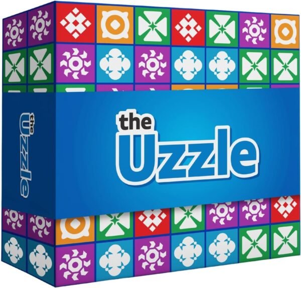 The Uzzle 3.0 Board Game, Family Board Games for Children & Adults, Block Puzzle Games for Ages 4