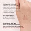 Dr.Melaxin Peel Shot Glow Rice Peeling Ampoule 80ml Daily Soft Exfoliating Face and Body Scrub Dead Skin Cells Blackhead Remover for All Skin Types korean skin care