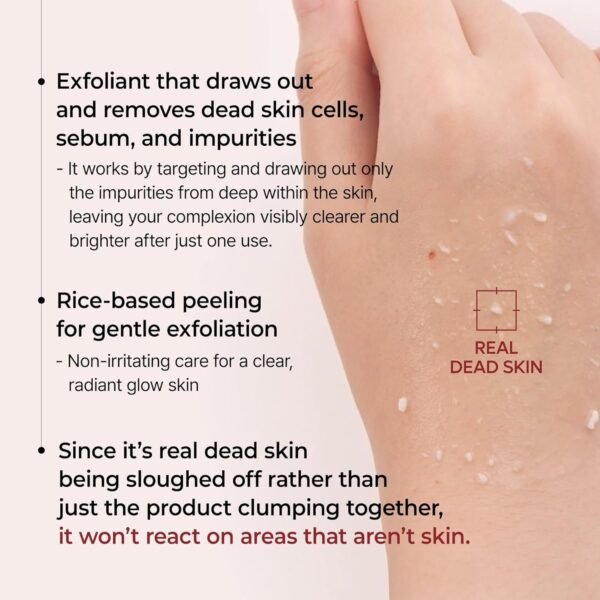 Dr.Melaxin Peel Shot Glow Rice Peeling Ampoule 80ml Daily Soft Exfoliating Face and Body Scrub Dead Skin Cells Blackhead Remover for All Skin Types korean skin care