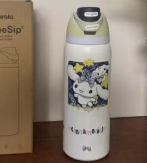 OWALAFreeSip NEW Original 32OZ Insulated Stainless Steel Water Bottle With Straw Sports Water Bottle