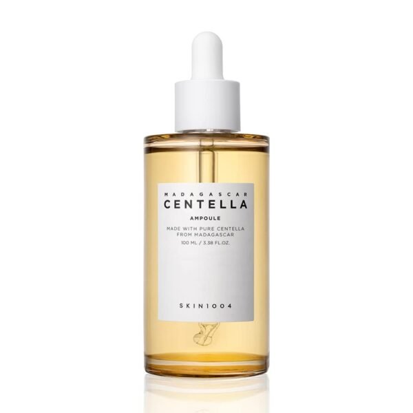 SKIN1004 Madagascar Centella Ampoule 3.38 fl.oz, 100ml, Korean Face Serum with Centella Asiatica, Hydrating and Moisturizing Care, Soothing Facial Serum for Skin Balance and Glow, Korean Skin Care