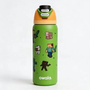 OWALAFreeSip NEW Original 32OZ Insulated Stainless Steel Water Bottle With Straw Sports Water Bottle