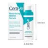 CeraVe Resurfacing Retinol Serum For Post Acne Marks, Formulated With Licorice Root Extract & Niacinamide, Brightening Serum & Pore Minimizer For Face, Post Acne Skin Barrier Repair, Non-Comedogenic