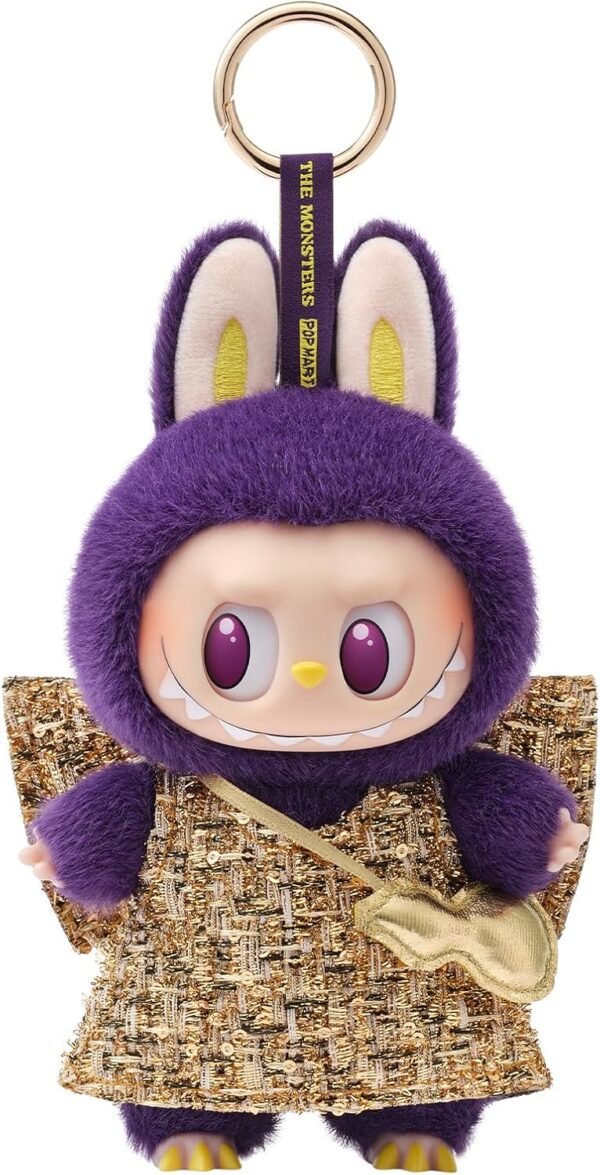 LABUBU × Pronounce - Wings of Fortune Vinyl Plush Hanging Card,Toys for Modern Home Decor, Collectible Toy Set for Desk Accessories
