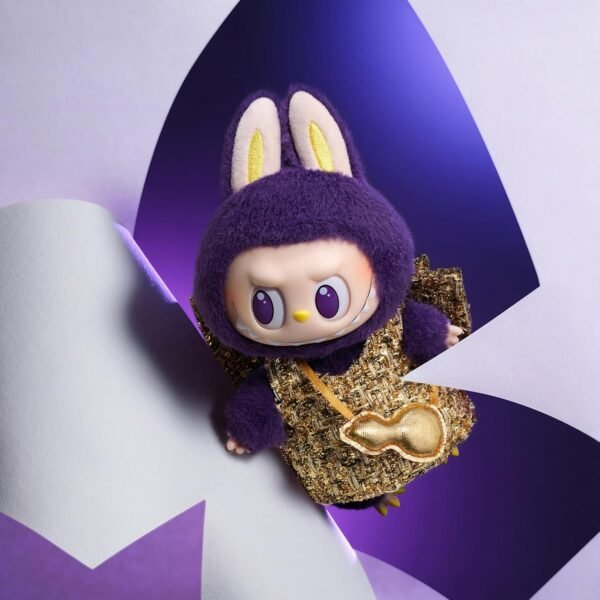 LABUBU × Pronounce - Wings of Fortune Vinyl Plush Hanging Card,Toys for Modern Home Decor, Collectible Toy Set for Desk Accessories