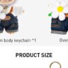 LABUBU The Monsters Fall in Wild Series-Vinyl Plush Doll Pendant Action Figure, 6.69 inches Height, Toys for Modern Home Decor, Collectible Toy Set for Desk Accessories, 1PC