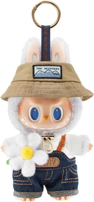 LABUBU The Monsters Fall in Wild Series-Vinyl Plush Doll Pendant Action Figure, 6.69 inches Height, Toys for Modern Home Decor, Collectible Toy Set for Desk Accessories, 1PC
