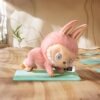LABUBU The Monsters Lazy Yoga Series Figures, The Monsters Blind Box Figures, Random Design Action Figures Collectible Toys Home Decorations, Holiday Birthday Gifts for Boys and Girls, Single Box