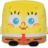 Spongebob Squarepants Spongebob 5 -Inch Two-Sided Flip Plush Toy with Embroidered Details - Cute Mini Collectible Plush for Kids, Teens, and Adults