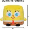Spongebob Squarepants Spongebob 5 -Inch Two-Sided Flip Plush Toy with Embroidered Details - Cute Mini Collectible Plush for Kids, Teens, and Adults
