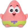 Spongebob Squarepants Patrick Star 6-Inch Two-Sided Flip Plush Toy with Embroidered Details - Cute Mini Collectible Plush for Kids, Teens, and Adults