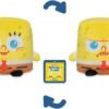 Spongebob Squarepants Spongebob 5 -Inch Two-Sided Flip Plush Toy with Embroidered Details - Cute Mini Collectible Plush for Kids, Teens, and Adults