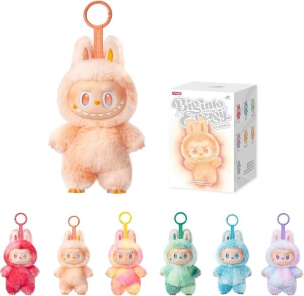 LABUBU The Monsters Big into Energy Series-Vinyl Plush Pendant Blind Box, Blind Box Figures, Random Design Action Figures Collectible Toys Home Decorations, Single Box