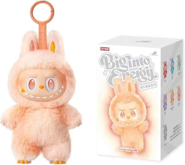 LABUBU The Monsters Big into Energy Series-Vinyl Plush Pendant Blind Box, Blind Box Figures, Random Design Action Figures Collectible Toys Home Decorations, Single Box
