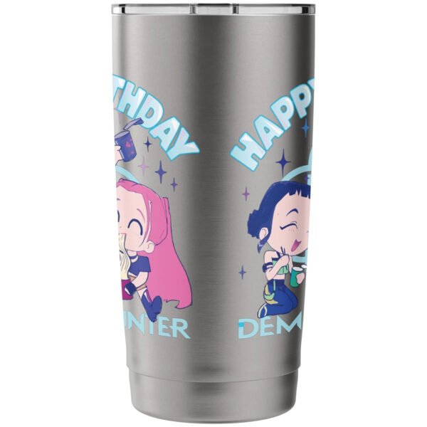 KPop Demon Hunters HUNTR/X Birthday Officially Licensed Stainless Steel Insulated Tumbler