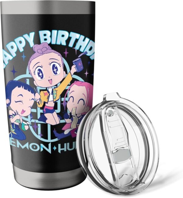KPop Demon Hunters HUNTR/X Birthday Officially Licensed Stainless Steel Insulated Tumbler