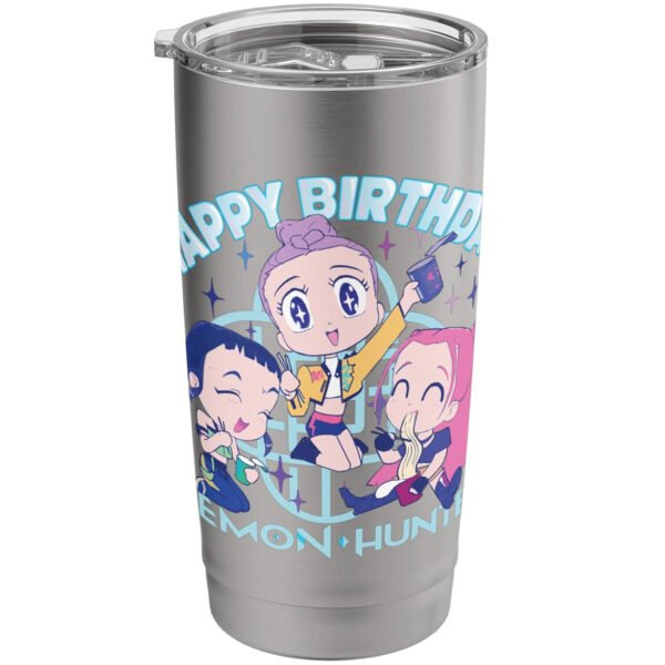 KPop Demon Hunters HUNTR/X Birthday Officially Licensed Stainless Steel Insulated Tumbler