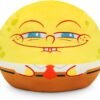 Spongebob Squarepants Squidward + Spongebob 6-Inch Two-Sided Flip Plush Toy with Embroidered Details - Cute Mini Collectible Plush for Kids, Teens, and Adults