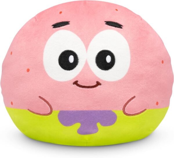 Spongebob Squarepants Patrick Star 6 -Inch Two-Sided Flip Plush Toy with Embroidered Details - Cute Mini Collectible Plush for Kids, Teens, and Adults