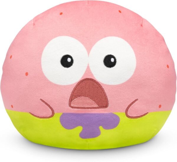 Spongebob Squarepants Patrick Star 6 -Inch Two-Sided Flip Plush Toy with Embroidered Details - Cute Mini Collectible Plush for Kids, Teens, and Adults