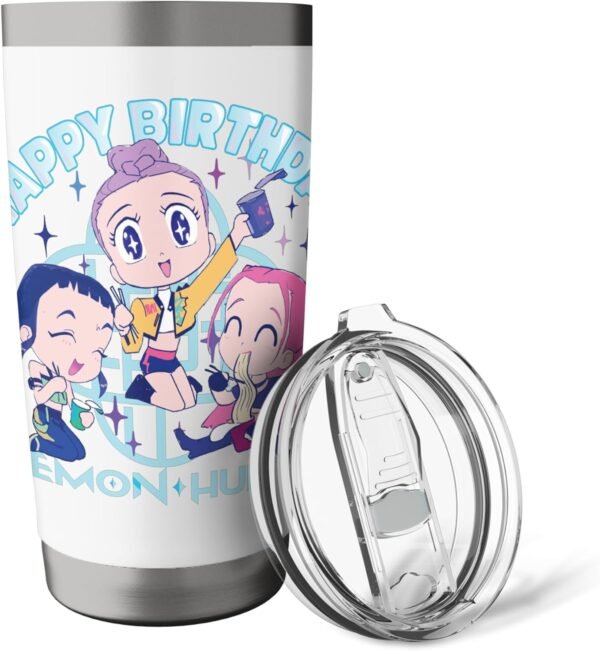 KPop Demon Hunters HUNTR/X Birthday Officially Licensed Stainless Steel Insulated Tumbler