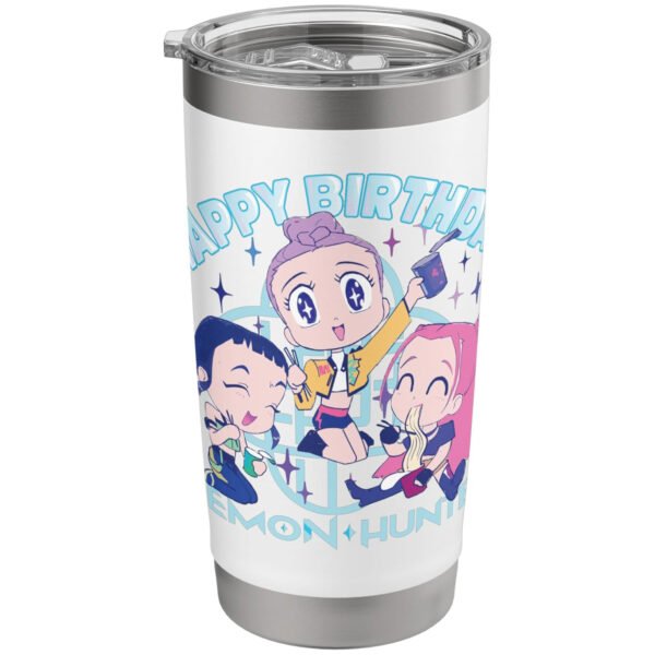 KPop Demon Hunters HUNTR/X Birthday Officially Licensed Stainless Steel Insulated Tumbler