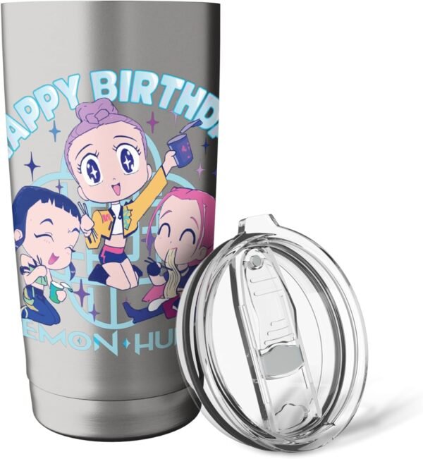 KPop Demon Hunters HUNTR/X Birthday Officially Licensed Stainless Steel Insulated Tumbler