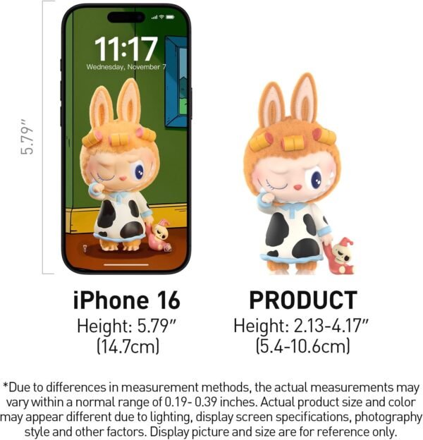 LABUBU The Monsters 1:00 A.M. Series Blind Box Figures, Collectible Toys Home Decorations, Holiday Birthday Gifts for Girls and Boys, Single Box