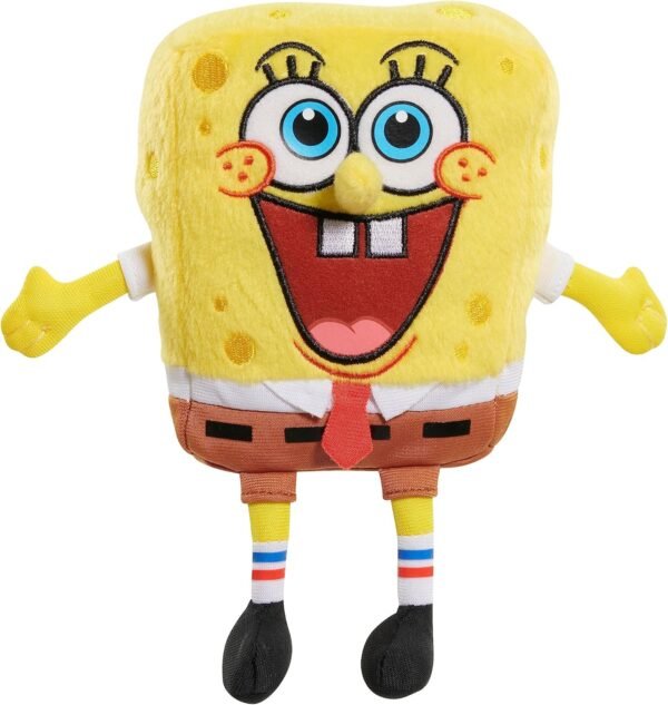 SpongeBob SquarePants 7-inch Small Bean Plush, Fun Collectible Size, Stuffed Animal
