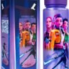 KPop Demon Hunters Officially Licensed Huntrix Water Bottle for Girls, 25oz Leak Proof with Straw Lid, Gifts for Girls